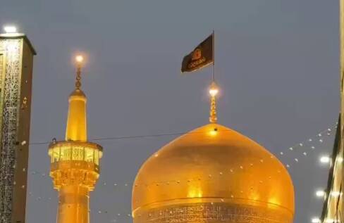 فیلم/ حرم امام رضا(ع) سیاه پوش عزای خواهر شد