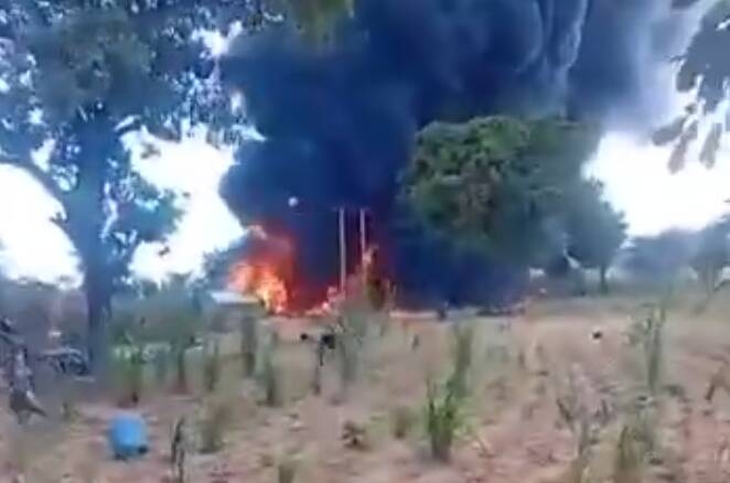 فیلم/ ۳۵ کشته در انفجار تانکر سوخت در نیجریه