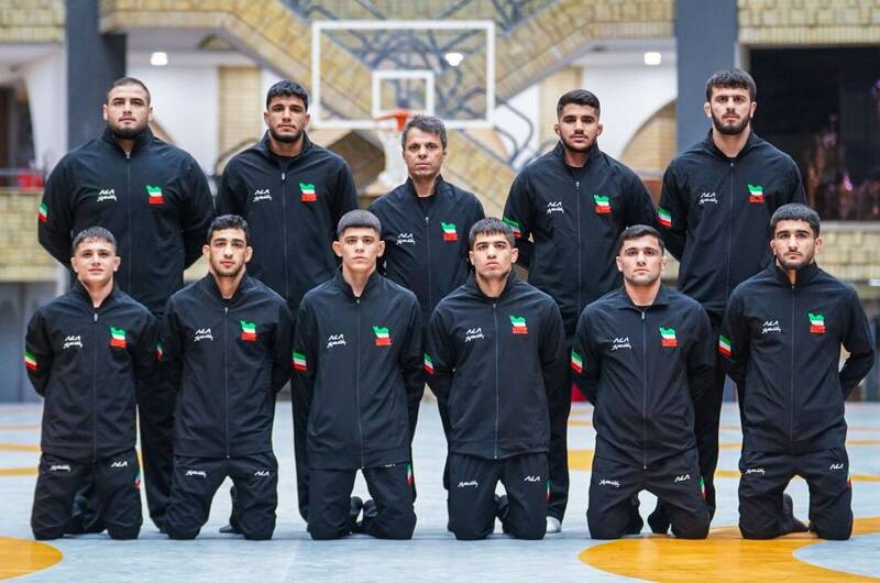 قهرمانی ایران در کشتی فرنگی امیدهای جهان