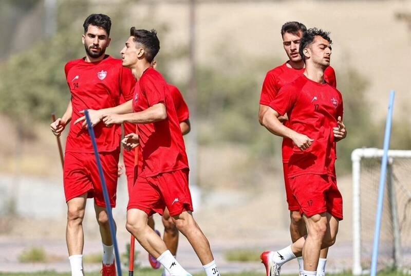 مصدومیت دوباره رضا شکاری؛ چند بازیکن جوان در تمرین پرسپولیس
