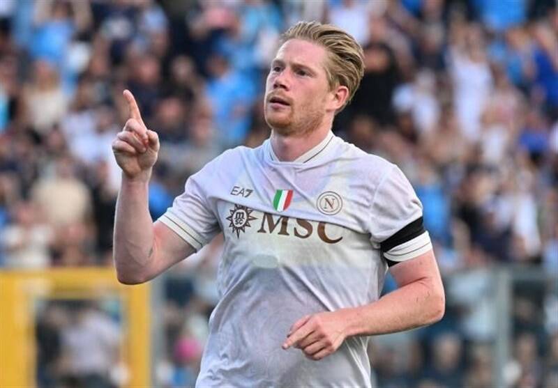 ناپولی مچ اینتر را خواباند و صدرنشین شد/ مصدمیت دی‌بروینه و مخیتاریان