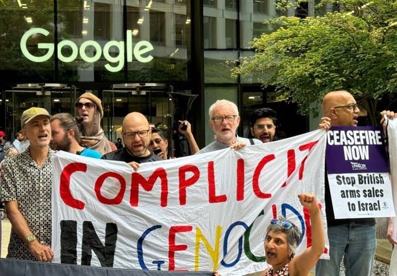 همکاری مخفیانه گوگل و آمازون با اسرائیل برای کشتار در غزه