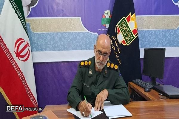 پیام تبریک مدیرکل حفظ آثار دفاع مقدس و مقاومت لرستان به مناسبت سالروز حضرت زینب (س) و روز پرستار