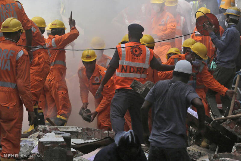 ۴ کشته و ۶ زخمی در اثر سقوط بالابر در نیروگاهی در مرکز هند