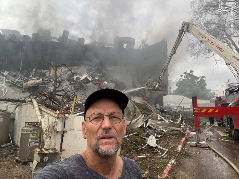 عکس/ کاری که موشک‌های ایرانی با موسسه وایزمن کرد