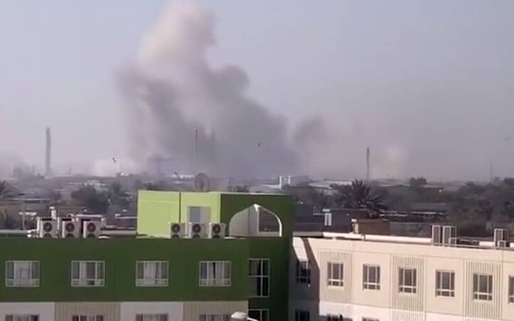 فیلم/ وقوع انفجار مهیب در پایتخت عراق