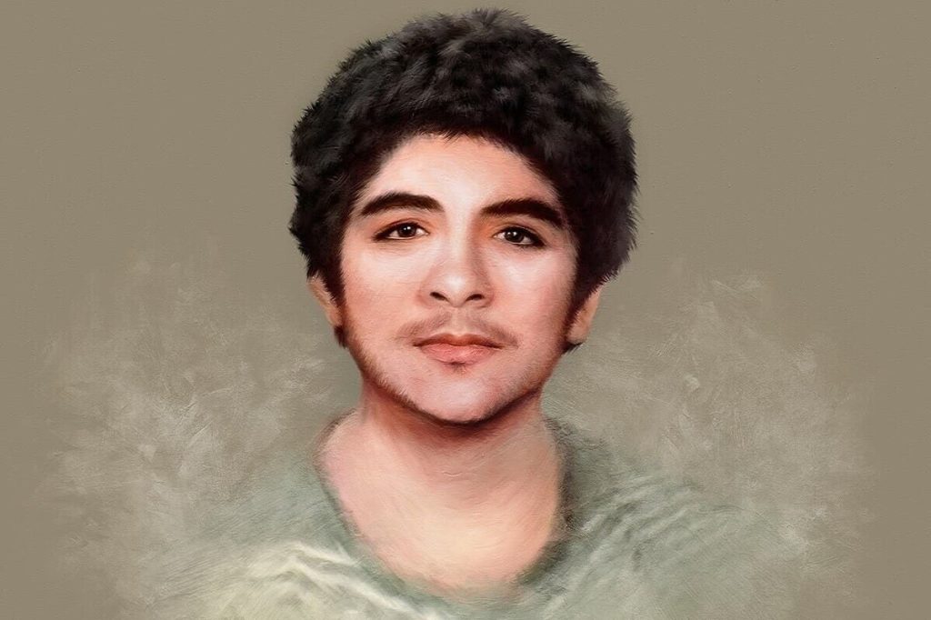 رهبر ما آن طفل سیزده‌ساله است که...