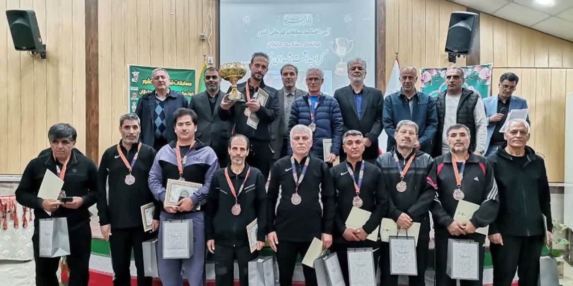 اختتامیه مسابقات فوتسال دسته یک جانبازان سالم‌تن با معرفی تیم‌های برتر در استان البرز برگزار شد