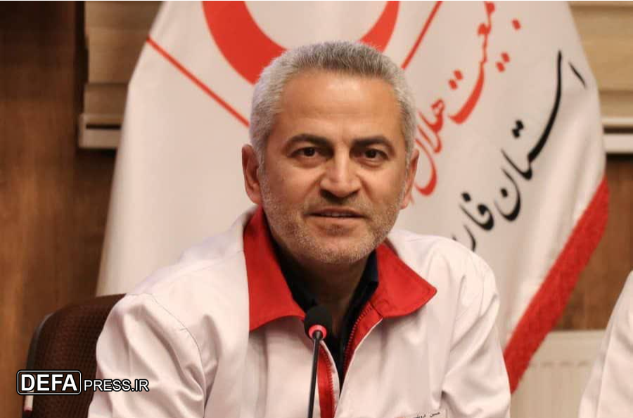 فارس رتبه برتر طرح نذر خدمت هلال احمر کشور را کسب کرد