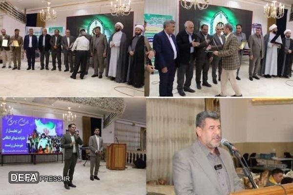 خانواده شهدای انتظامی زرند، راور و کوهبنان تکریم شدند