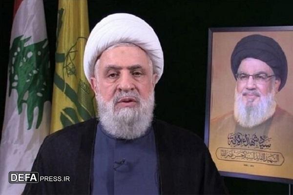 شیخ نعیم قاسم: فلسطین قطب‌نمای ما باقی می‌ماند