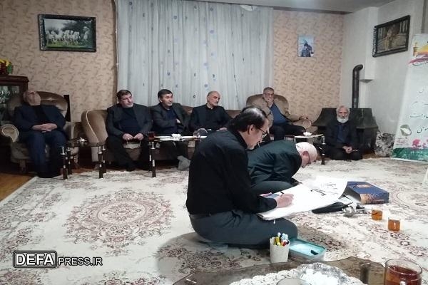 برگزاری مراسم یادبود شهید «حسین ذاکری اسفیوخی» در مشهد+ تصاویر