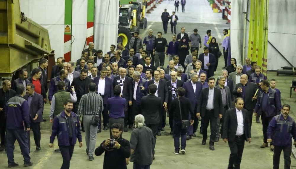 بازدید وزیر تعاون، کار و رفاه اجتماعی از شرکت هپکو اراک