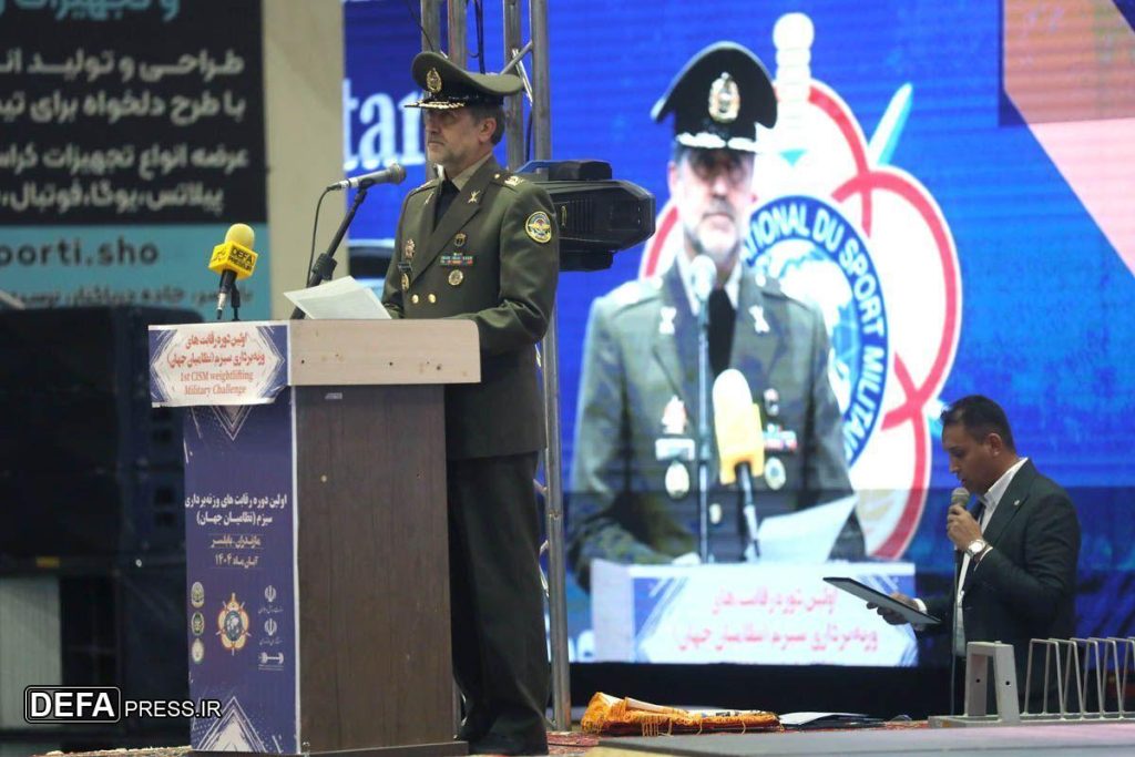 امیر فولادی: رقابت‌های وزنه‌برداری سیزم، جلوه‌ای از وحدت فرهنگی و نظامی را به نمایش گذاشت