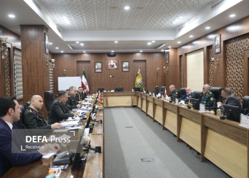 دیدار سپهبد «ایلکای آلتین داغ» با معاون اطلاعات و امنیت ستاد کل نیرو‌های مسلح