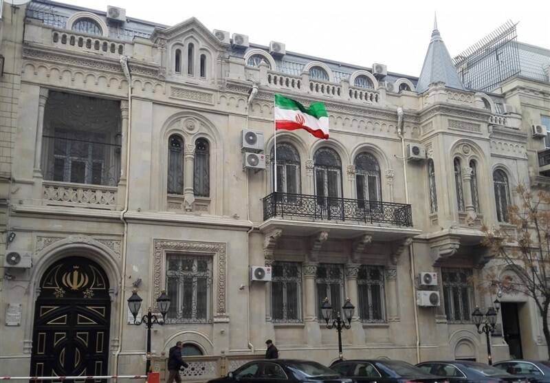 سفارت ایران: باکو نباید تریبون پنهان‌سازی جنایات رژیم صهیونیستی باشد